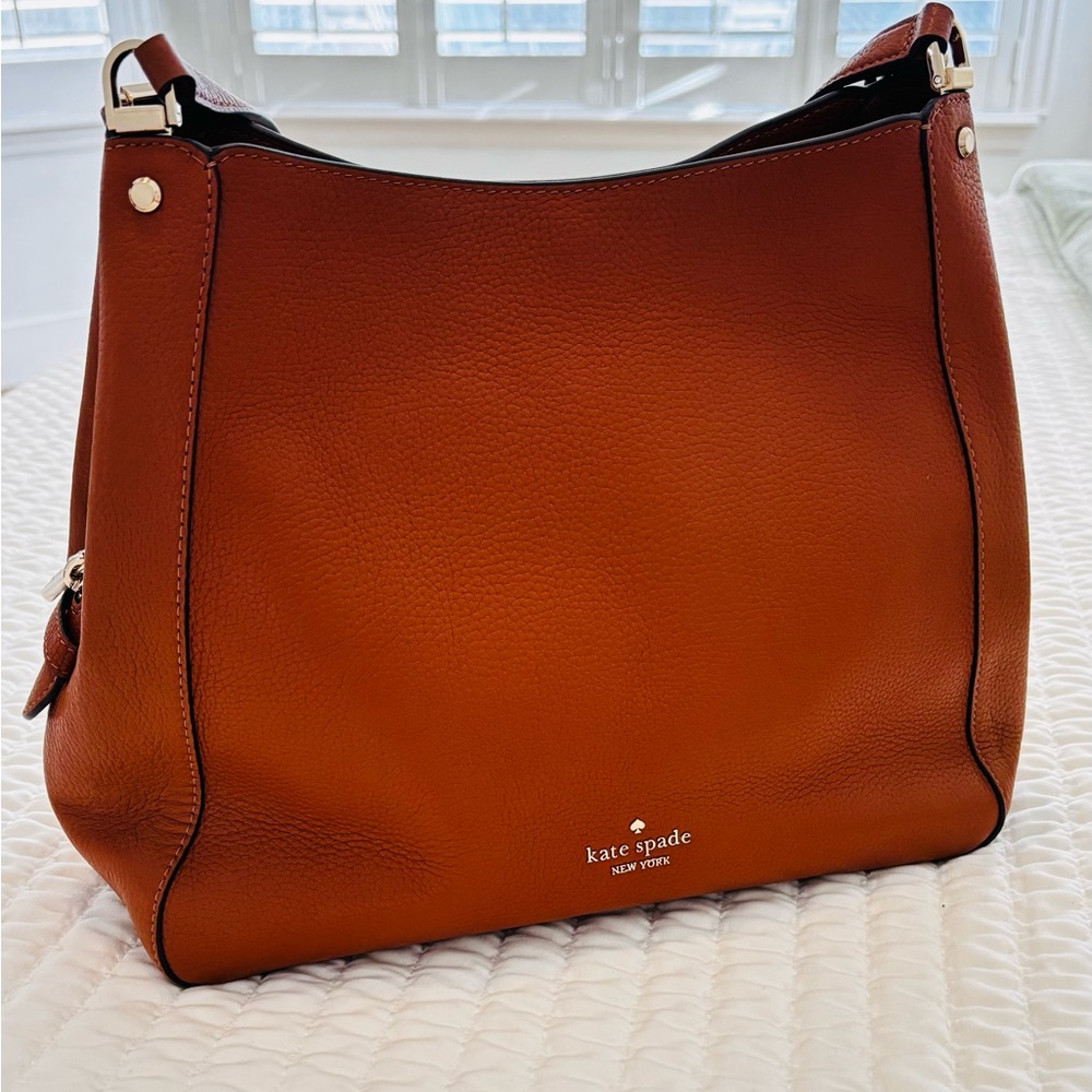 Kate Spade Brown Leather Shoulder Bag